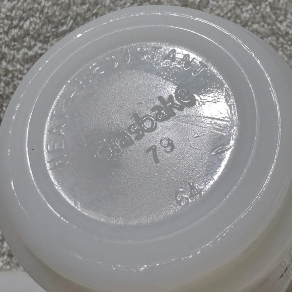 Vintage Glassbake Heat Resistant Milk Glass Bob Miller Trucking LTD. Mugs x2 - Picture 8 of 12